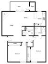 Enclave at Redwood Apartments Canyons Floor Plan
